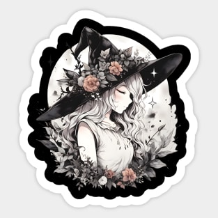 Young Witch Sticker